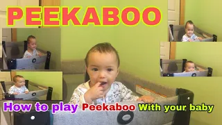 Richierich - HOW TO PLAY PEEKABOO WITH YOUR BABY - HOW TO HELP YOUR BABY DISCOVER IT #peekabookids