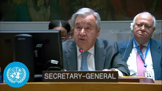 "We must strengthen the values of compassion, respect, and human fraternity" - UN Chief Briefing