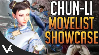 STREET FIGHTER 6 Chun-Li Move List! All Normals, Specials & Supers (Closed Beta)