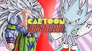 SSJ5 GOKU vs NAZO THE HEDGEHOG (Dragon Ball vs Sonic: Nazo Unleashed DX) CARTOON FIGHT CLUB