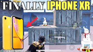 OMG😍First Gameplay On iPhone XR🔥Smooth+60 fps PUBG Mobile Test iPhone XR 2022