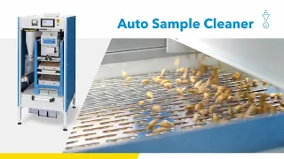 Auto Sample Cleaner - first step at grain reception