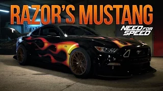Need for Speed 2015 RAZOR's 2015 MUSTANG GT! (NFS Legends Showcase)