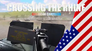 CROSSING THE RHINE | AMERICAN CAMPAIGN || CALL OF DUTY 2 PLAYTHROUGH