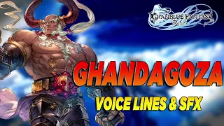 Granblue Fantasy: Relink - Ghandagoza Voice Lines & Efforts + SFX [ English / Japanese ]