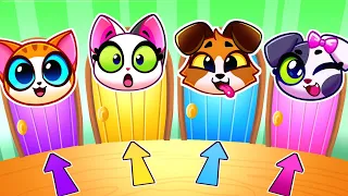 Magic Doors Song 🚪✨ Secret Rooms for Babies 😻 Purrfect Kids Songs & Nursery Rhymes🎵