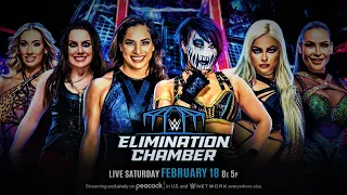 WWE 2k22 Elimination Chamber Simulation Women's Elimination Chamber Match