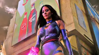 Beast vs Psylocke - Fight Scene. | X-Men : Apocalypse (2016)