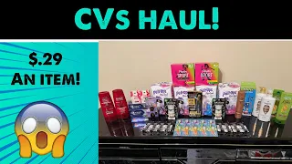 CVS haul! Just $.29 an item! So many clearance finds! 🔥