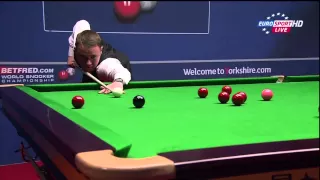 147 Stephen Hendry vs Stuart Bingham First round WK 2012 Frame 7 Full Version HD