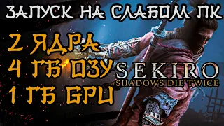 Запуск Sekiro на слабом ПК 4 Гб ОЗУ, AMD radeon hd5770 hawk 1ГБ, 2 ядра . Сколько реально ей нужно?!