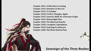 Chapters 1911-1920 Sovereign of the Three Realms Audiobook