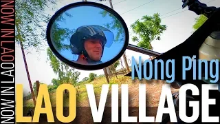 Village in Vientiane Laos - Traditional Lao Homes | Now in Lao 🇱🇦