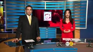 Sharon Tay 2011/09/21 10PM KCAL9 HD; Red dress