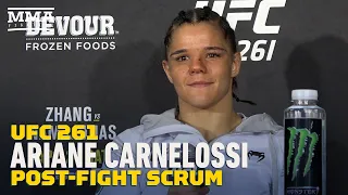 UFC 261: Ariane Carnelossi Admits Liang Na Was 'Better Than We Thought' - MMA Fighting