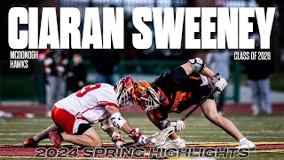 Ciaran Sweeney 2024 4K Spring Highlights (McDonogh, Annapolis Hawks '26)