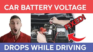 Car Battery Voltage Drops While Driving (5 Reasons Why)