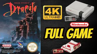 Bram Stoker's Dracula [NES] Longplay Walkthrough Playthrough Full Movie Game [4K60ᶠᵖˢ UHD🔴]