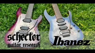 Schecter C-6 Pro FR vs Ibanez Premium RG1070PBZ