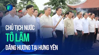 Chủ tịch nước Tô Lâm dâng hương tại Khu lưu niệm Tổng Bí thư Nguyễn Văn Linh | VTC1