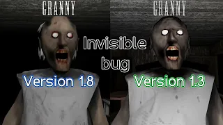 Invisible bug in Granny (pc and mobile) Bug by: @granny-horrorgame