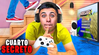 CONSTRUÍ una HABITACIÓN GAMER *SECRETA*  en la CASA de @PARCERICO