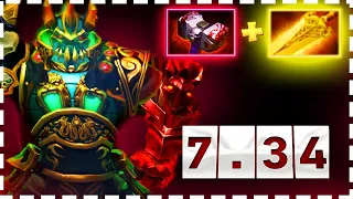 СИГНАТУРНЫЙ ВК ПОДНИМАЕТ РЕЙТИНГ Дота 2 7.34 😈 Гайд на Врайс Кинг - Wraith King Dota 2