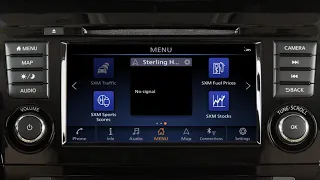 2021 Nissan Rogue Sport - Control Panel and Touch Screen Overview