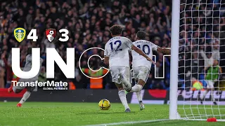 UNCUT: LEEDS UNITED 4-3 BOURNEMOUTH  | SEVEN-GOAL THRILLER IN PREMIER LEAGUE!