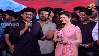 chiru wants thamanna in 150th movie  - racha audio launch