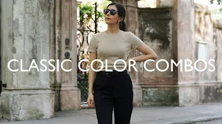 Classic Color Combinations That Always Look Chic