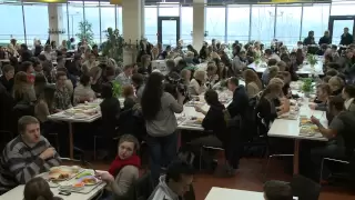 YMCA Flashmob - Mensa, Uni Siegen