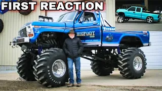 I Asked Bob Chandler What He Thinks About Squatted Trucks! *Bigfoot Driver*
