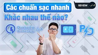 Sạc nhanh PD là gì? PPS là gì? Sạc nhanh có gây hỏng pin? | Thế Giới Phụ Kiện