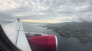 Virgin Atlantic Landing (St Vincent & the Grenadines 2024)