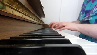 Eva plays Shummann's  Op. 68. 14 - Petite Etude