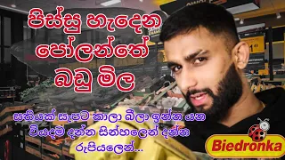 Grocery Shopping in Poland | පෝලන්‍තයේ සැපට කන්න සතියක බඩු මිල​ #srilankan #srilankanvlogs #sinhala