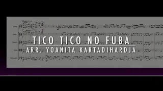 Tico Tico No Fuba for guitar and strings quartet