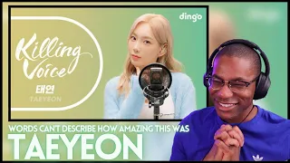 TAEYEON | KILLING VOICE REACTION | What do I even say?! BEAUTIFUL!!