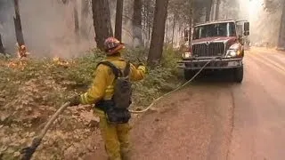 Секвойи в огне: пожар в Йосемитском парке