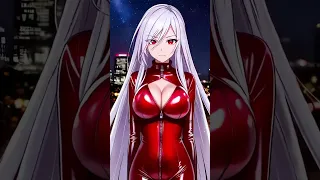 Moka “Rosario+Vampire”🔥Sexy lookbook Ai anime girl🤩😍#shorts