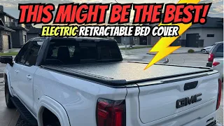 Installation & Review / The Best Retractable ELECTRIC Truck Tonneau / Bed Cover By EGR RollTrac!