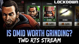 Is Omid Worth Grinding? TWD RTS Stream - The Walking Dead: Road to Survival