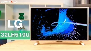 LG 32LH519U - телевизор с хорошим техническим оснащением - Видео демонстрация