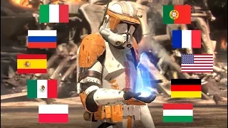 "EXECUTE ORDER 66" IN MULTIPLE LANGUAGES