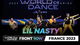 Lil Nasty | Junior Team Division | FrontRow | World of Dance France 2023 | #wodfr23