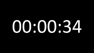 1 Minutes Countdown Timer Black Screen (No Sound) ⏱