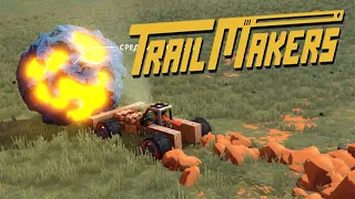 Корабль потерпел Крушение➤ Первый взгляд, на игру ✦Trailmakers✦