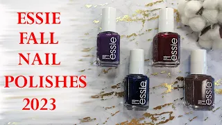 ESSIE FALL COLLECTION 2023 | Application + Swatches on the Natural Nails