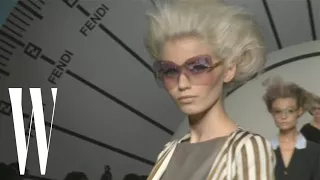 Fendi Spring 2012 - runway fashion show - W Magazine